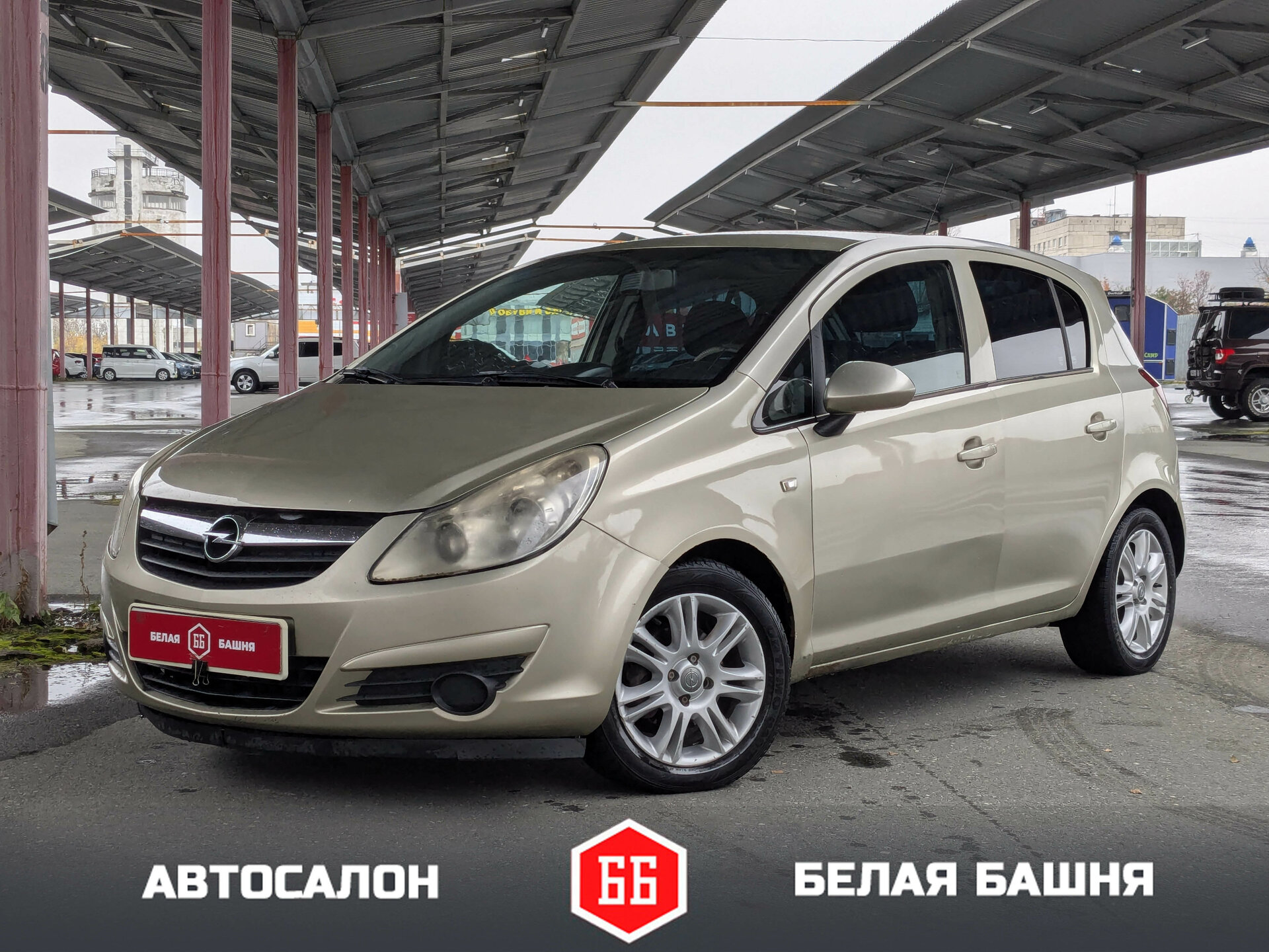 Opel Corsa 2008 Серый