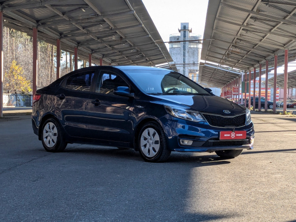 Kia Rio 2016 Синий