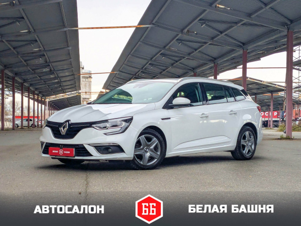 Renault Megane 2019 Белый
