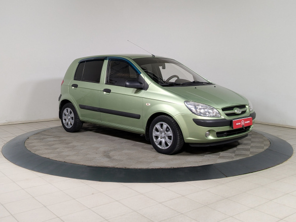 Hyundai Getz 2007 Зеленый