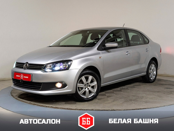 Volkswagen Polo 2012 Серебряный