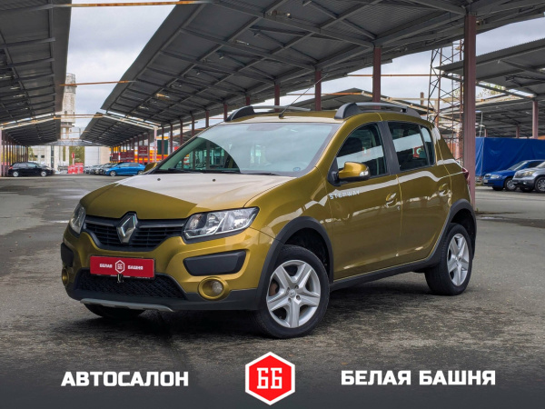 Renault Sandero 2017 Зеленый