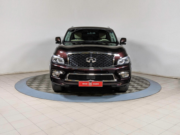 Infiniti QX80 2015 Красный