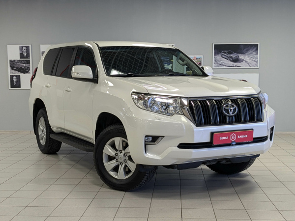 Toyota Land Cruiser Prado 2018 Белый