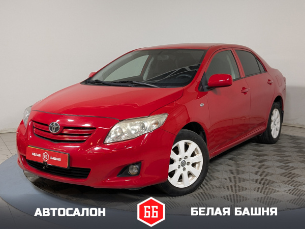 Toyota Corolla 2008 Красный
