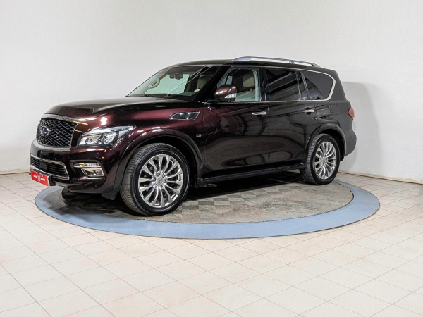 Infiniti QX80 2015 Красный