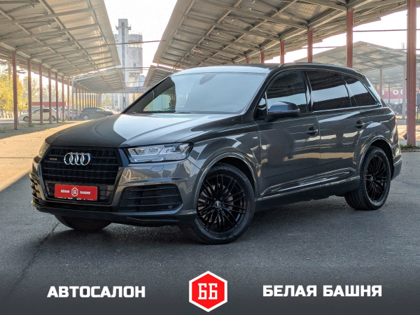 Audi Q7 2017 Серый