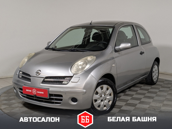 Nissan Micra 2007 Серебряный
