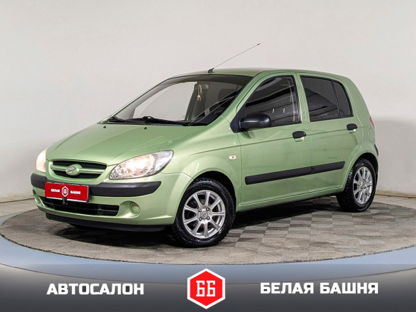 Hyundai Getz 2008 Зеленый