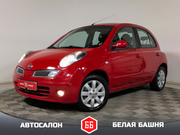 Nissan Micra 2008 Красный