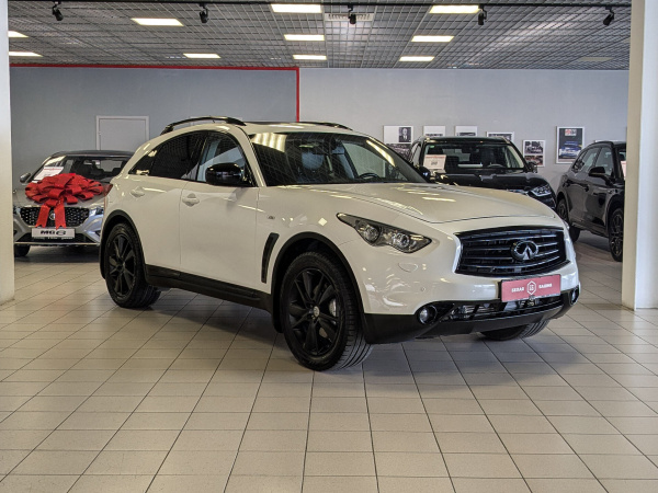 Infiniti QX70 2014 Белый