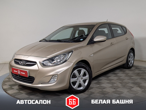 Hyundai Solaris 2011 Бежевый