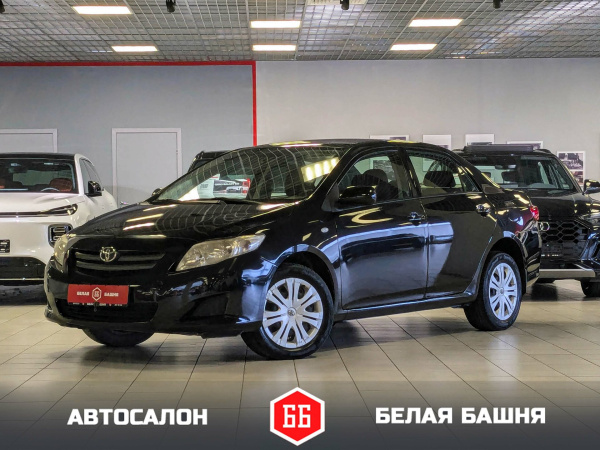 Toyota Corolla 2008 Черный