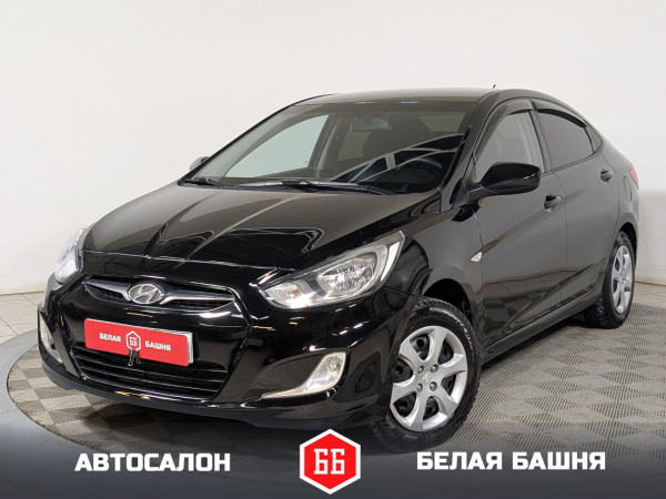 Hyundai Solaris 2012 Черный