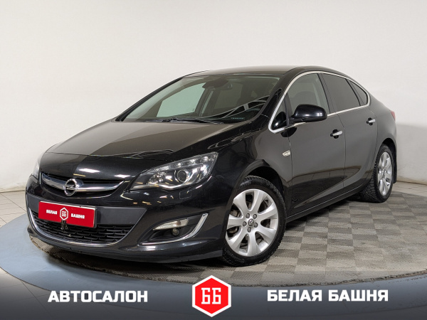 Opel Astra 2013 Черный