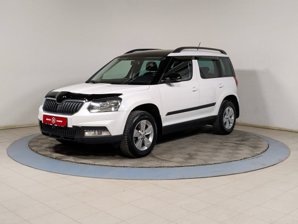 Skoda Yeti 2014 Белый