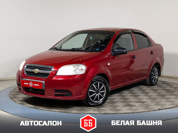 Chevrolet Aveo 2010 Красный