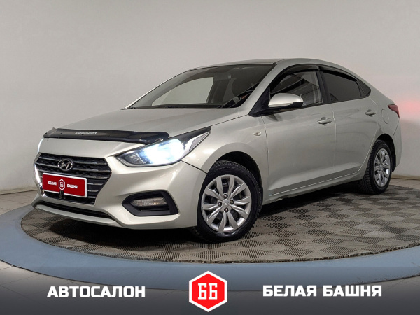 Hyundai Solaris 2018 Бежевый