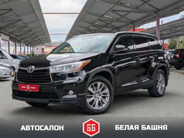 Toyota Highlander 2014 Черный