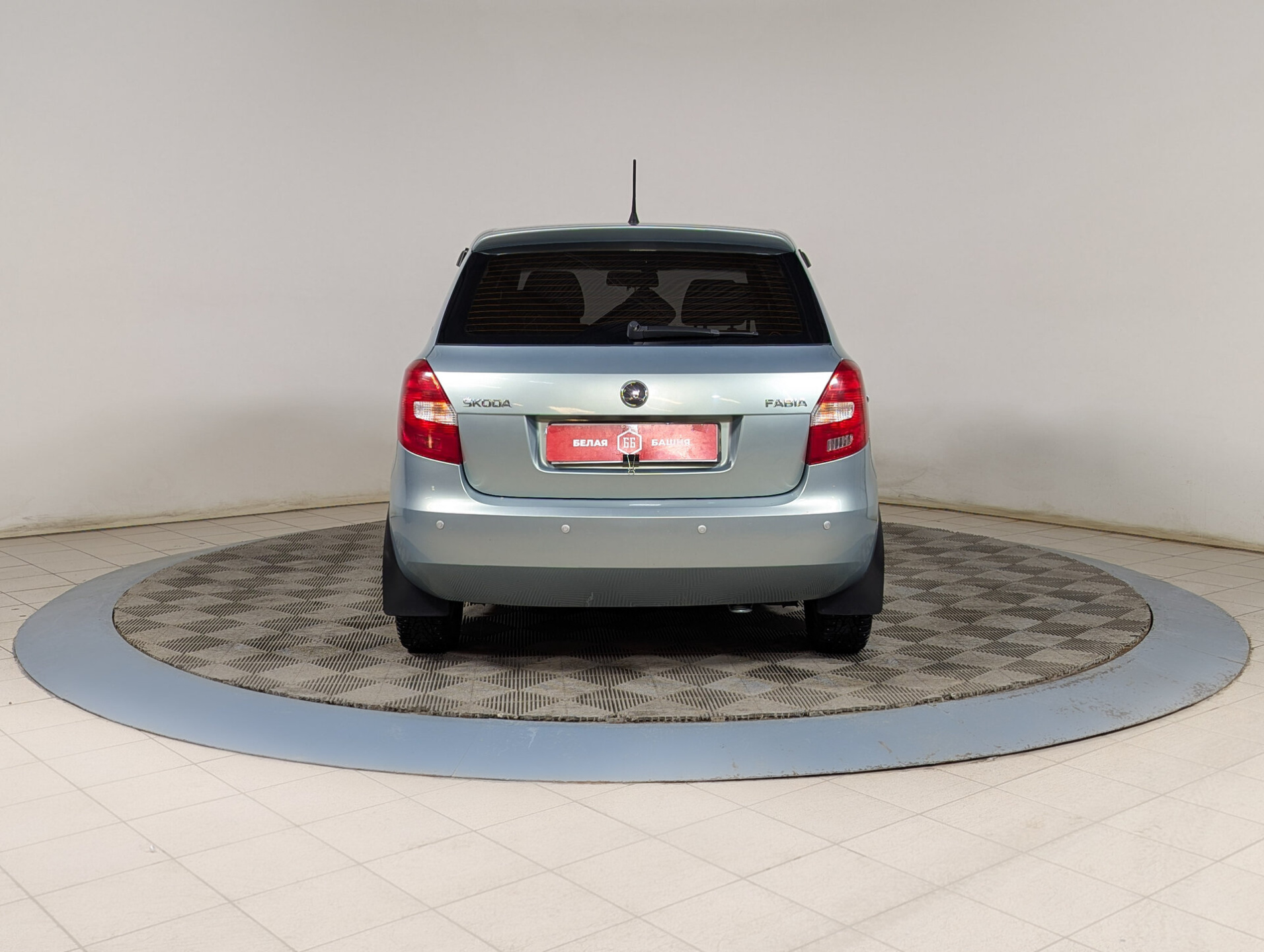 Skoda Fabia 2013 Зеленый