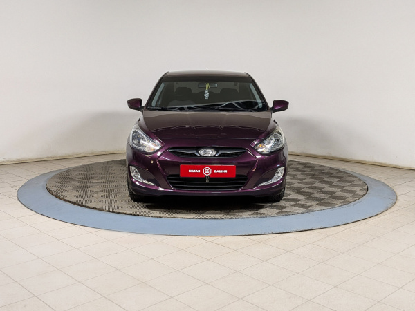 Hyundai Solaris 2013 Фиолетовый