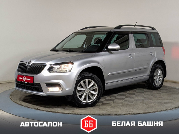 Skoda Yeti 2014 Серебряный