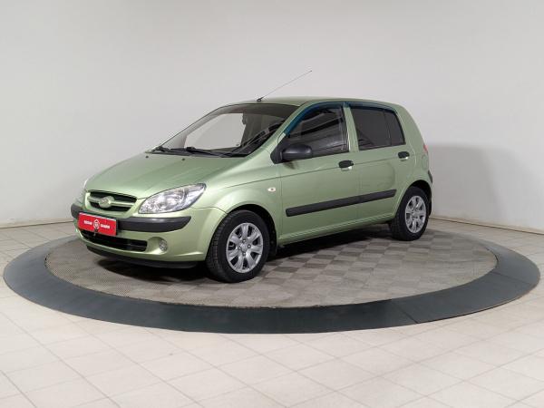 Hyundai Getz 2007 Зеленый