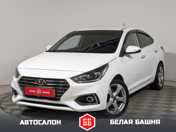 Hyundai Solaris 2018 Белый