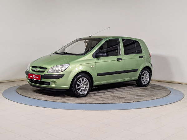 Hyundai Getz 2008 Зеленый