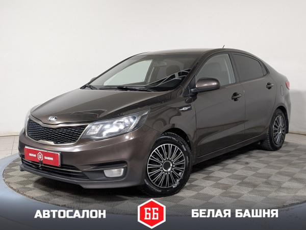 Kia Rio 2015 Коричневый