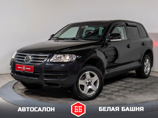 Volkswagen Touareg 2005 Черный
