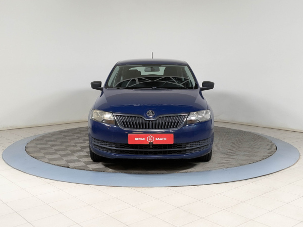 Skoda Rapid 2015 Синий