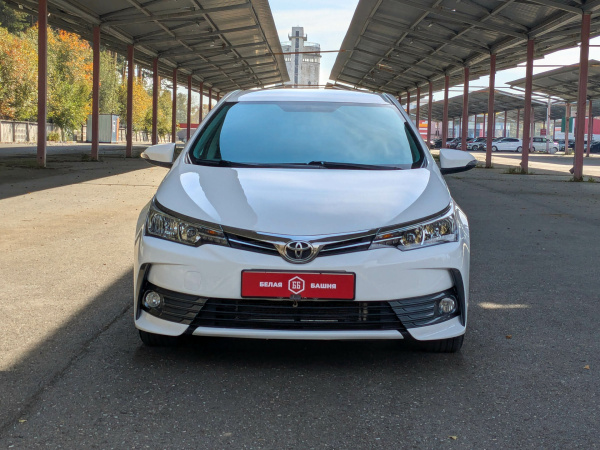 Toyota Corolla 2017 Белый
