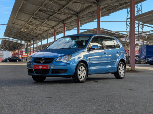 Volkswagen Polo 2007 Синий