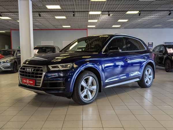 Audi Q5 2020 Синий