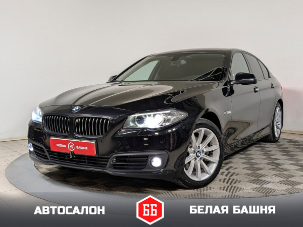 BMW 5 серии 2014 Черный