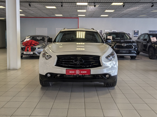 Infiniti QX70 2014 Белый