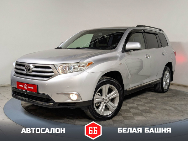 Toyota Highlander 2011 Серебряный