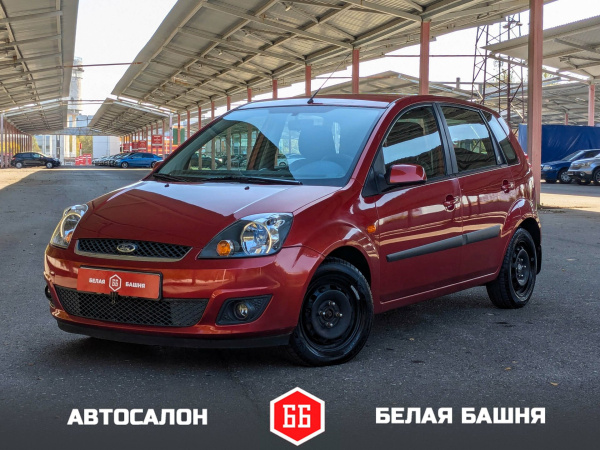 Ford Fiesta 2008 Красный