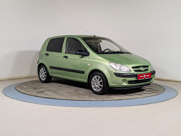 Hyundai Getz 2008 Зеленый