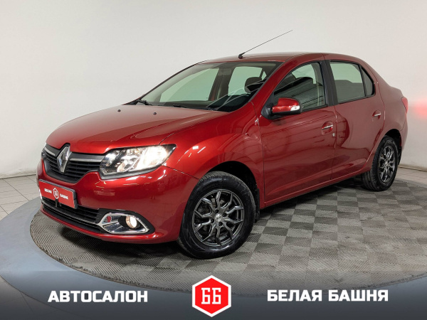 Renault Logan 2015 Красный