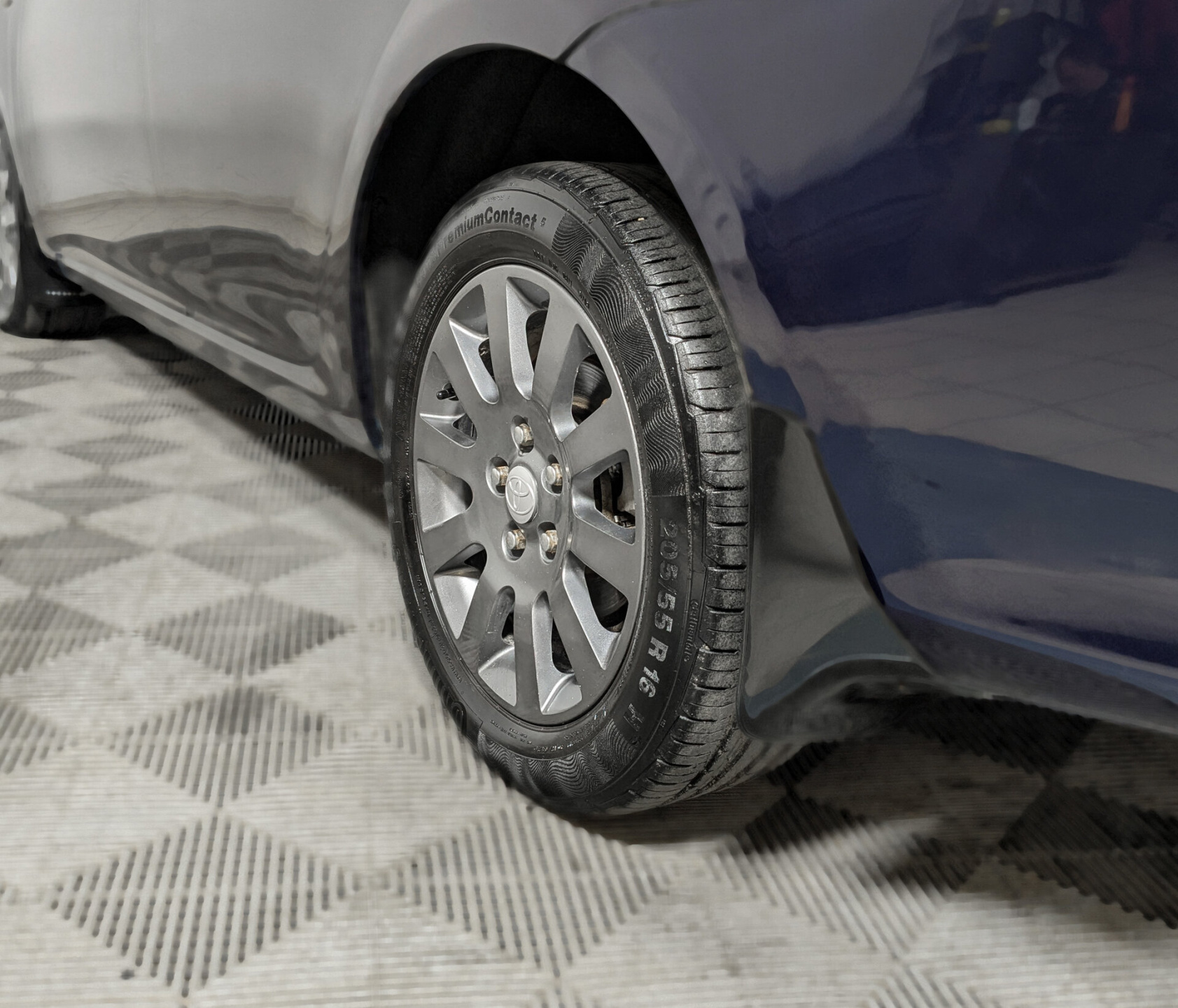 Toyota Corolla 2007 Синий