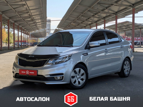 Kia Rio 2015 Серебряный