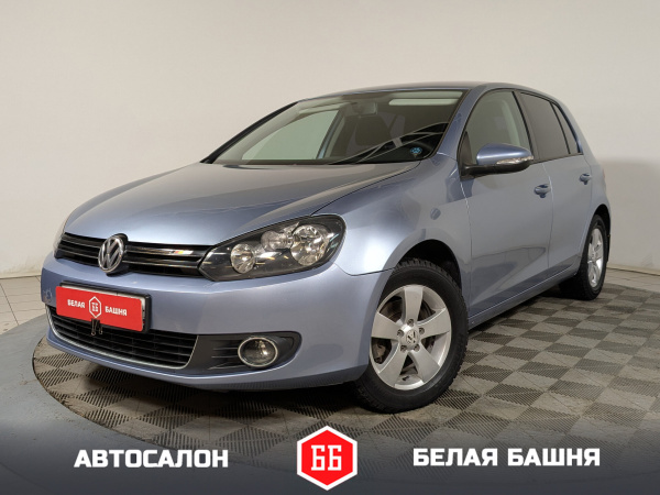 Volkswagen Golf 2011 Голубой