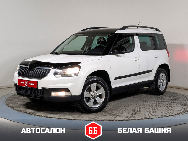 Skoda Yeti 2014 Белый