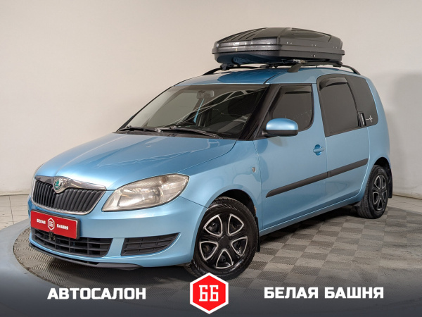 Skoda Roomster 2012 Голубой