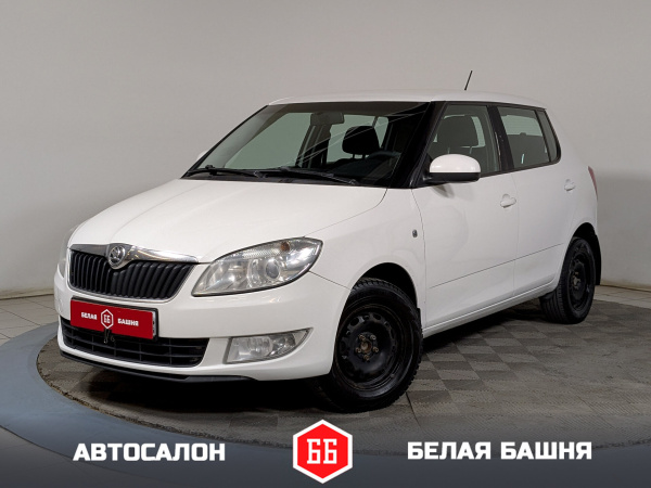 Skoda Fabia 2013 Белый
