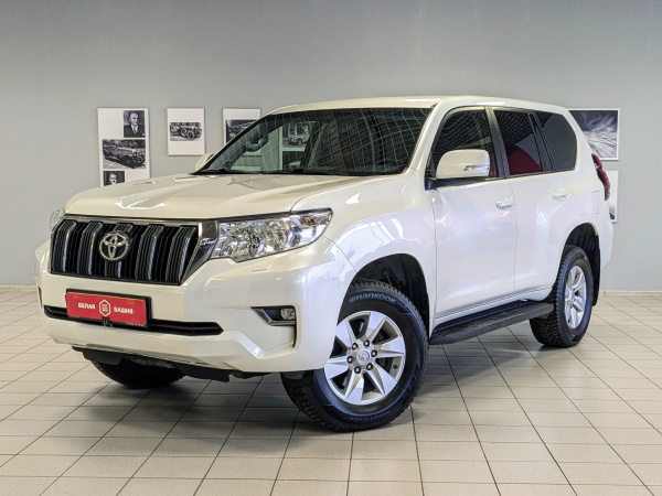 Toyota Land Cruiser Prado 2018 Белый