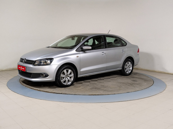 Volkswagen Polo 2012 Серебряный