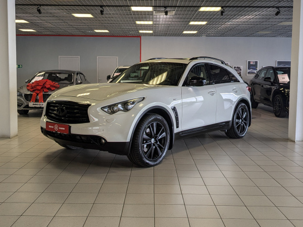 Infiniti QX70 2014 Белый